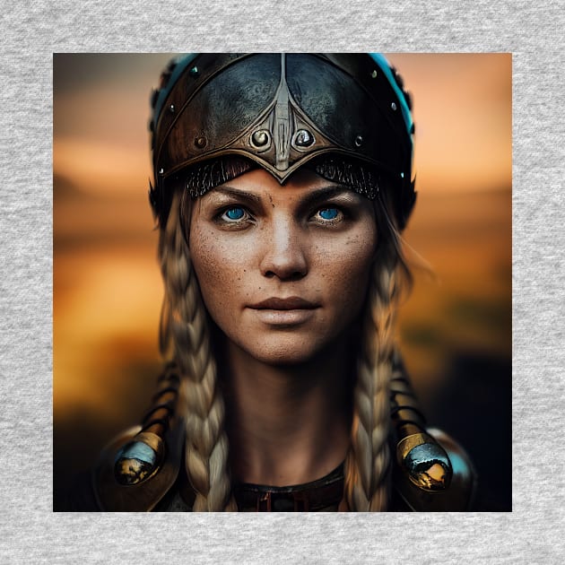 Viking Shield Maiden by Grassroots Green